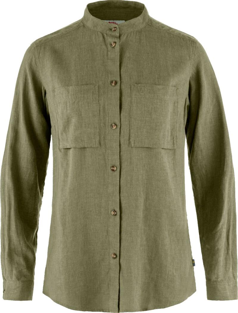 Ovik Hemp LS Shirt - Womens - green 1