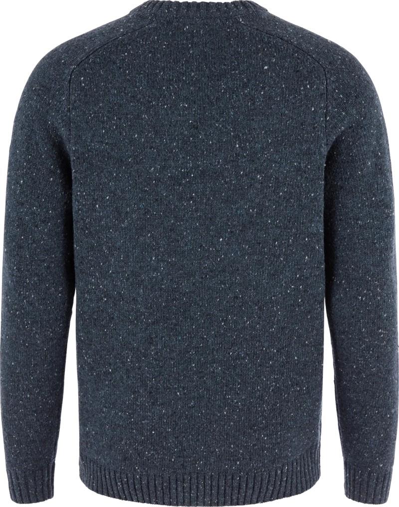 Ovik Neps Knit Sweater - Mens - dark navy 1