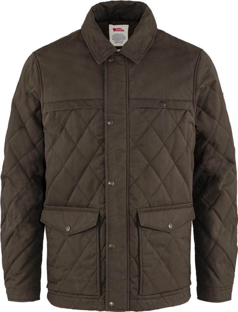 Ovik Wool Padded Jacket - Mens - Dark Olive 1