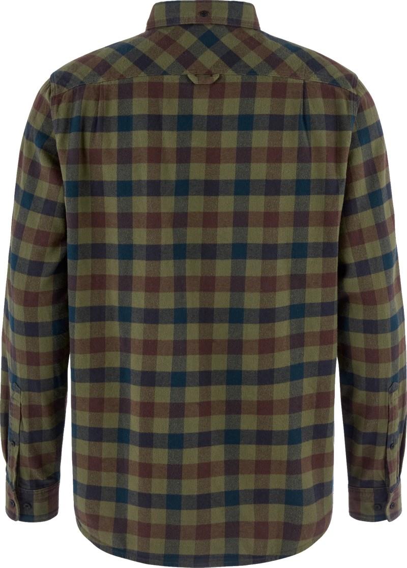 Skog Relaxed Shirt - Mens - laurel green / dark navy 1