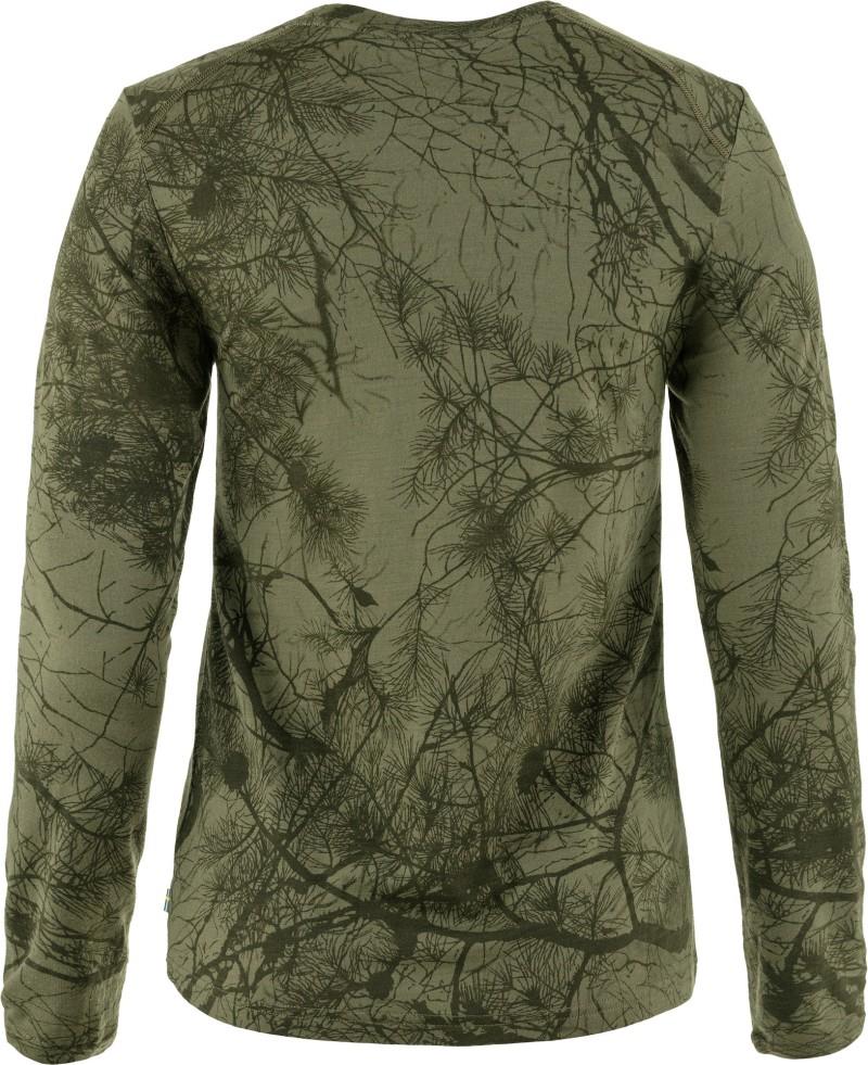 Varmland Wool LS - Womens - green camo 1