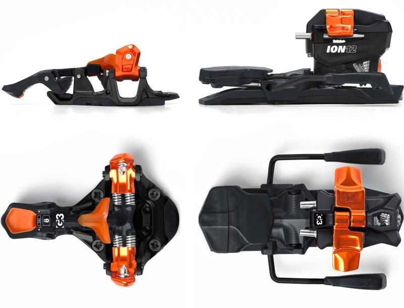 ION 12 Binding with Brakes - Black - Black 2