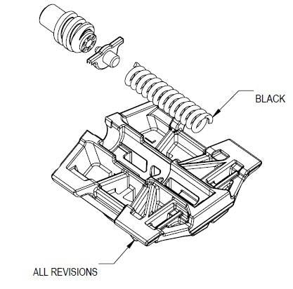 ZED 9 & 12 Updated/Stiffer Forward Pressure Spring - not applicable 1