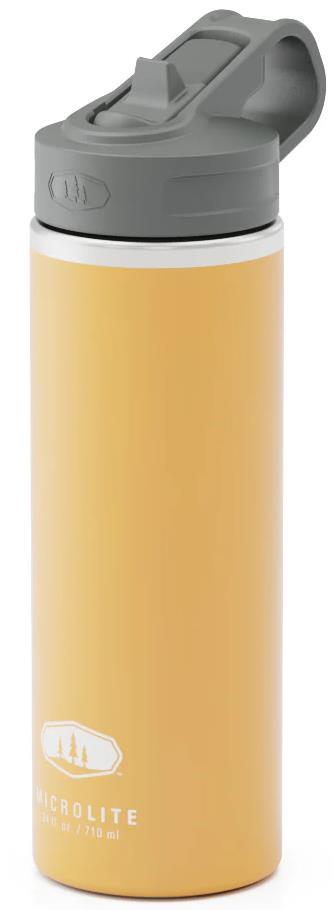 Microlite 710 Bottle Straw Top 710ml / 24oz - mineral yellow 1