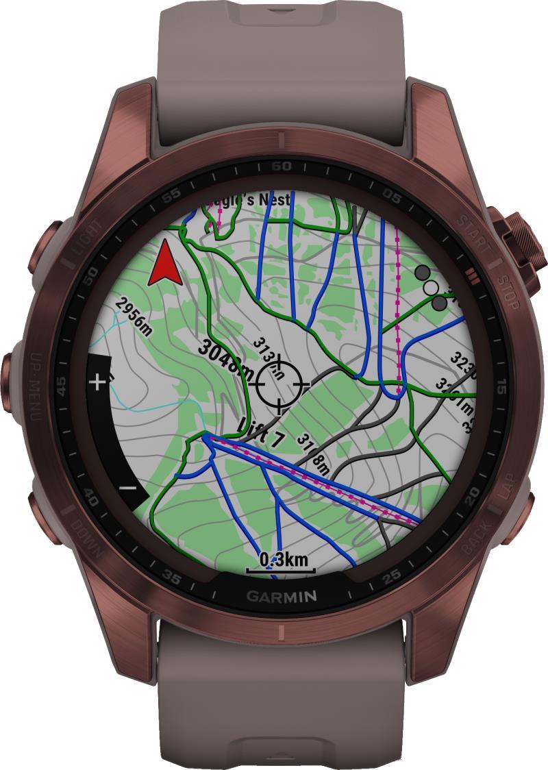 Fenix 7s - Sapphire Sol, Dark Bronze Ti w/Shale Gray Band - not applicable 1