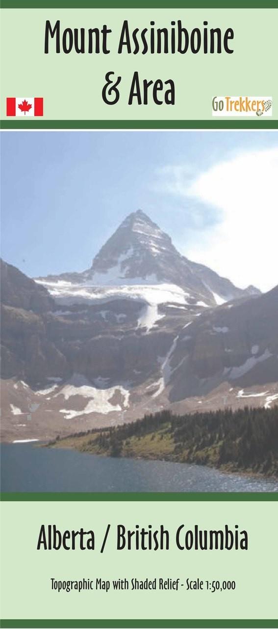 Mt. Assiniboine Area Map - Synthetic - not applicable 1