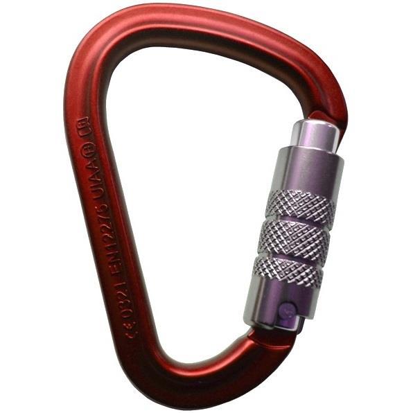 Skagit TripleLock Carabiner - red 1
