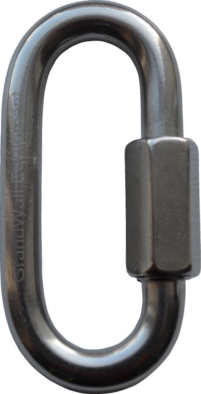 Stainless Steel Maillon - 8mm - Silver - silver 1