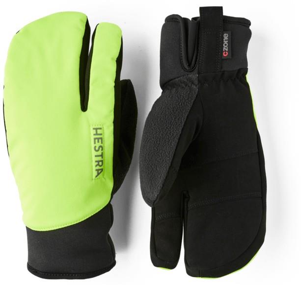CZone Velo 3-Finger Mitts - hi-vis yellow 1