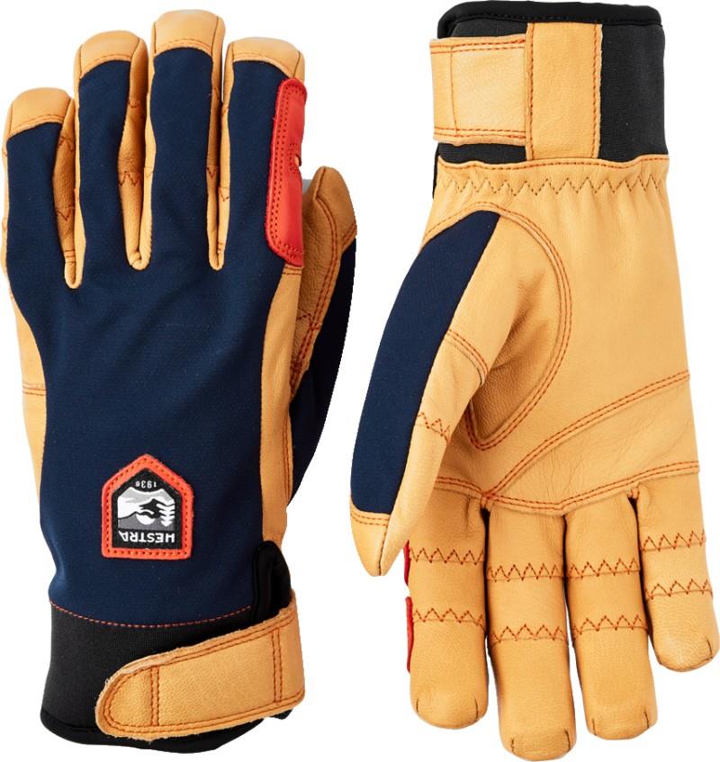 Ergo Grip Active Gloves - navy / natural brown 1
