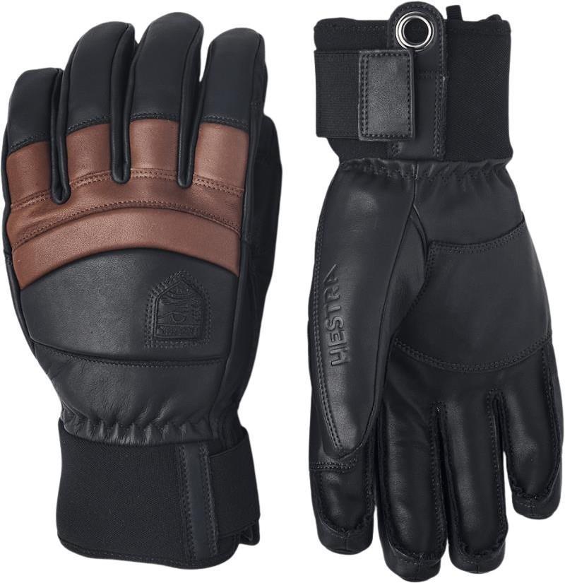 Fall Line Gloves - Navy / Brown 1