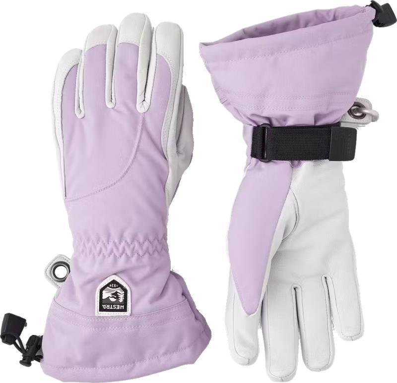 Heli Ski Gloves - Womens - syringa / off white 1