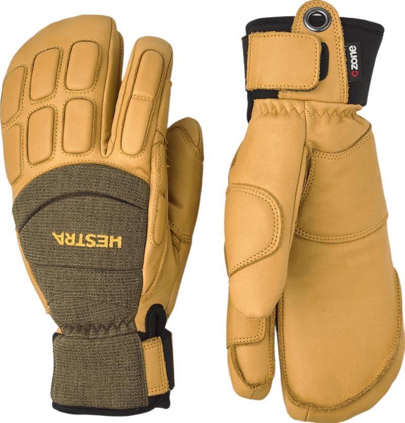 Vertical Cut CZone 3-Finger - olive / tan 1