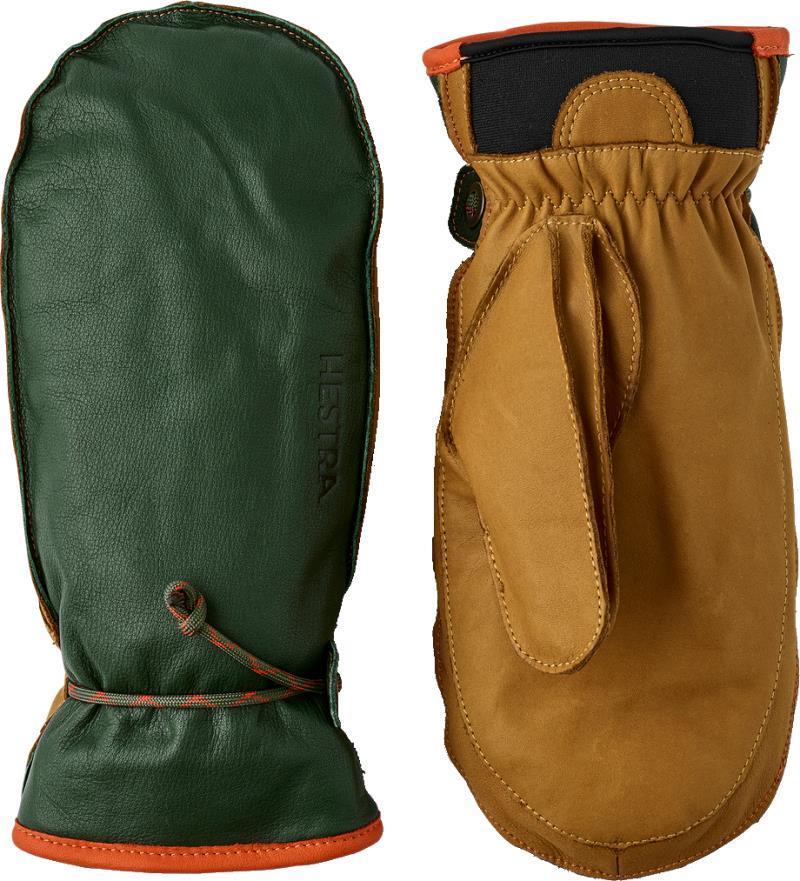 Wakayama Mitts - forest / cork 1