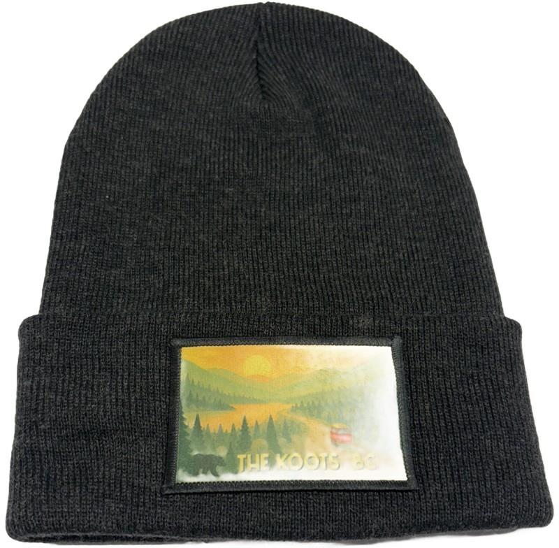 The Koots Toque - dark heather grey 1