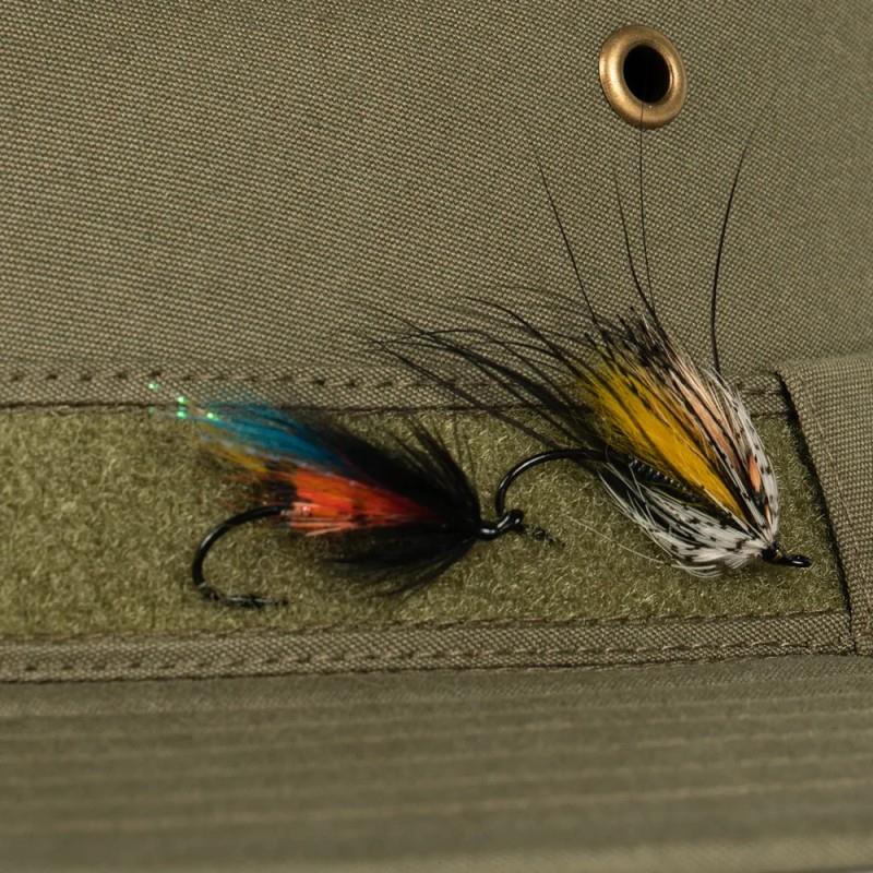 Fly Fishing Hat - burnt olive 1