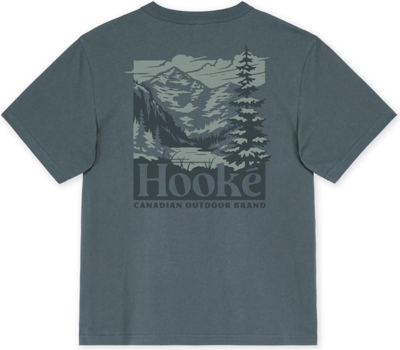 Keep Salmon Wild T-Shirt - Mens - steel blue 1
