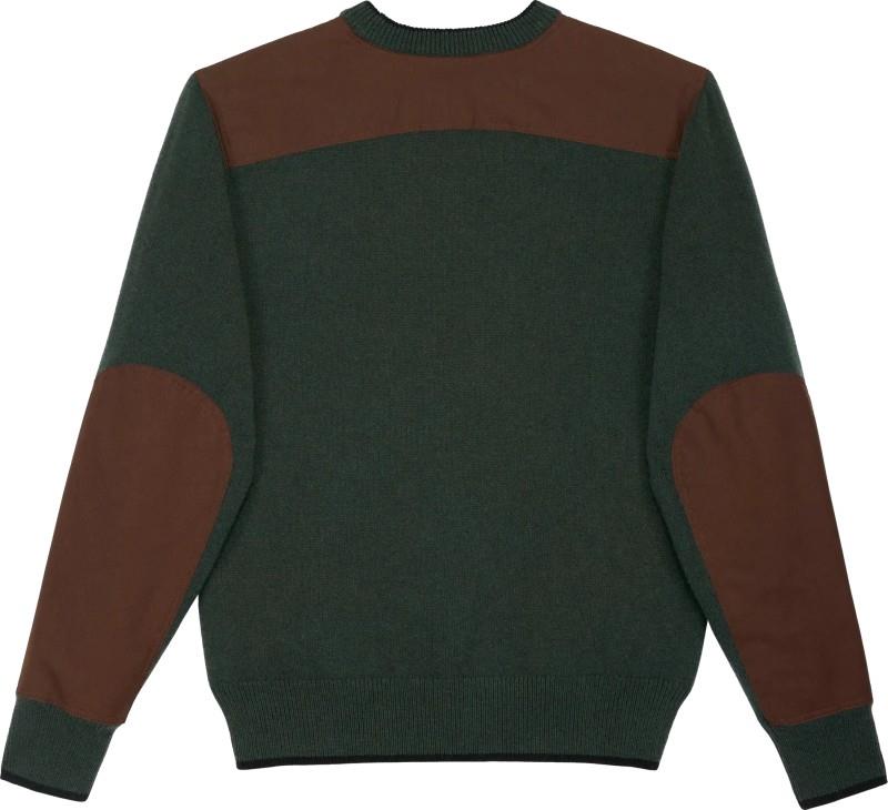 Wool Prospector Sweater - Mens - dark olive 1