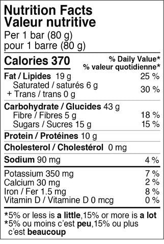 Chocolate Espresso Energy Bar - not applicable 1