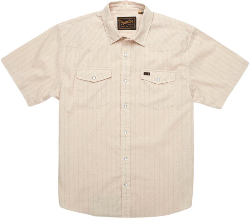 H Bar B Snapshirt - Mens - tepozteco stripe / bone 1