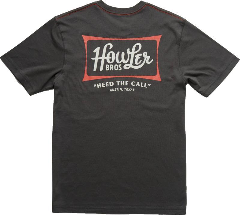 Howler Classic Select Pocket Tee - Mens - antique black 1