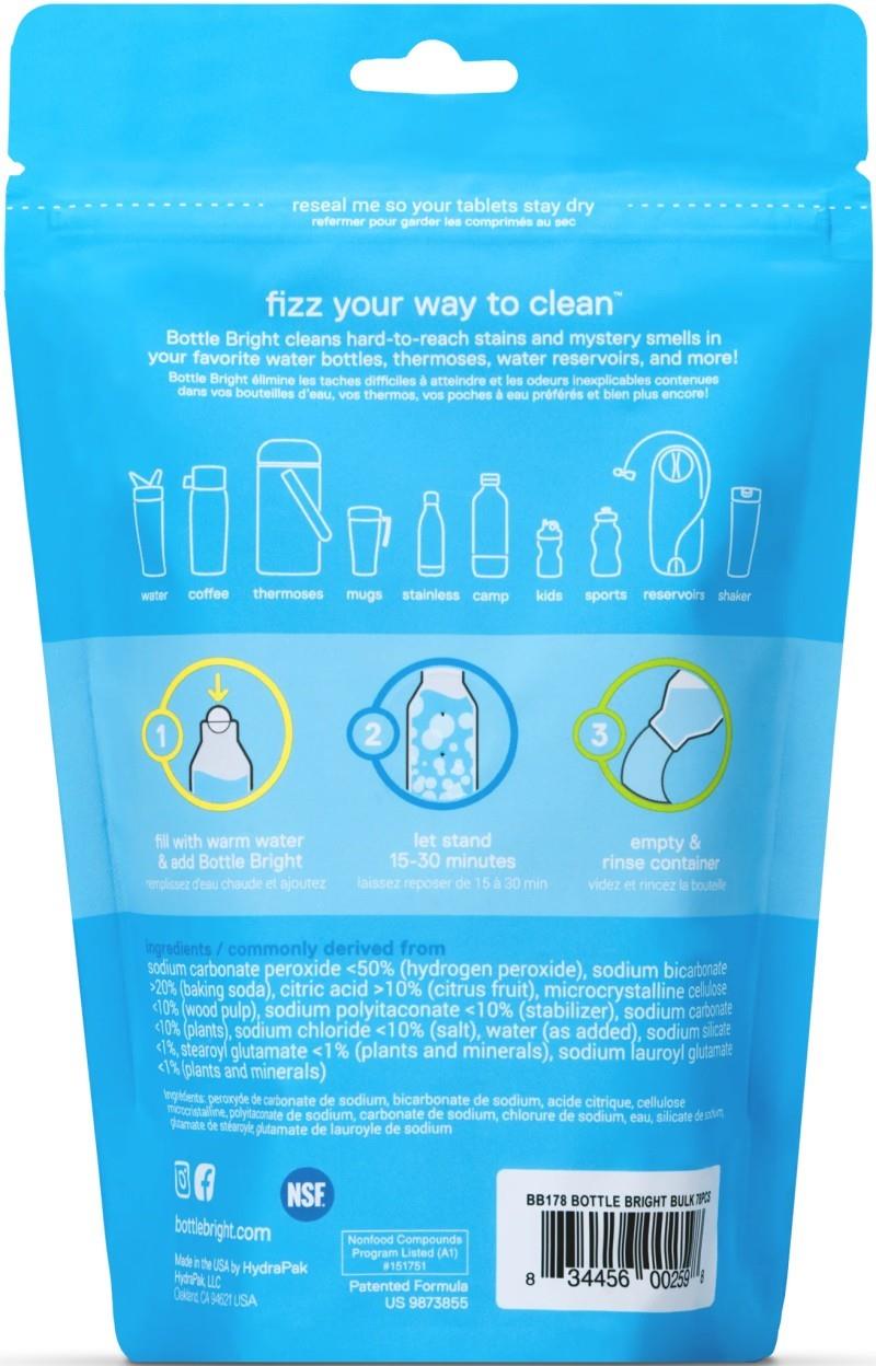 Bottle Bright Bulk - 78 Tablet Pack - not applicable 1