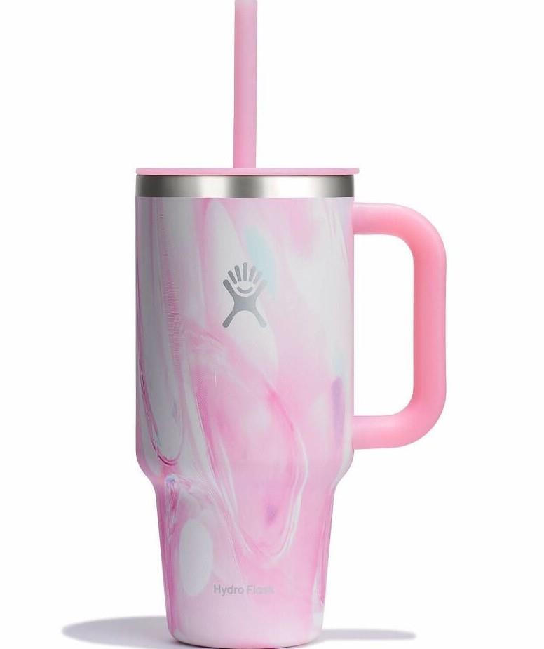 946ml / 32oz Travel Tumbler - Jelly - Limited Edition - jelly pink 1
