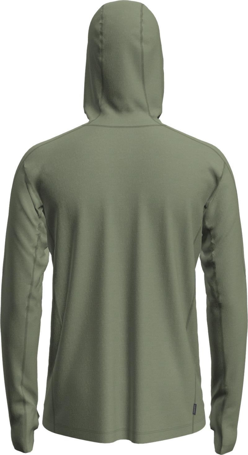 150 MerinoFine Ace LS Hoodie - Mens - lichen 1