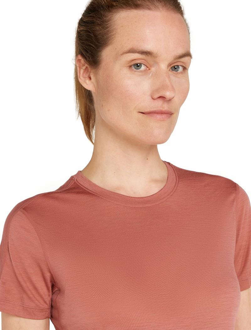 150 MerinoFine Ace SS Tee - Womens - cedarwood 1