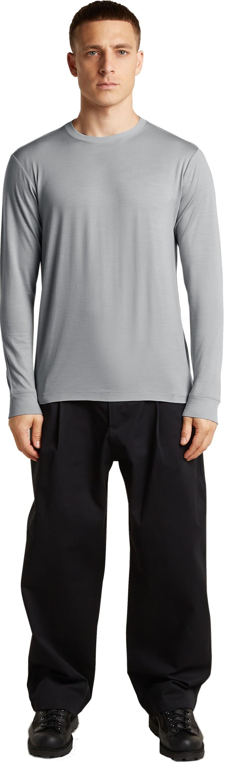 15.5 MerinoFine Jersey LS Tee - Unisex - proto grey 1