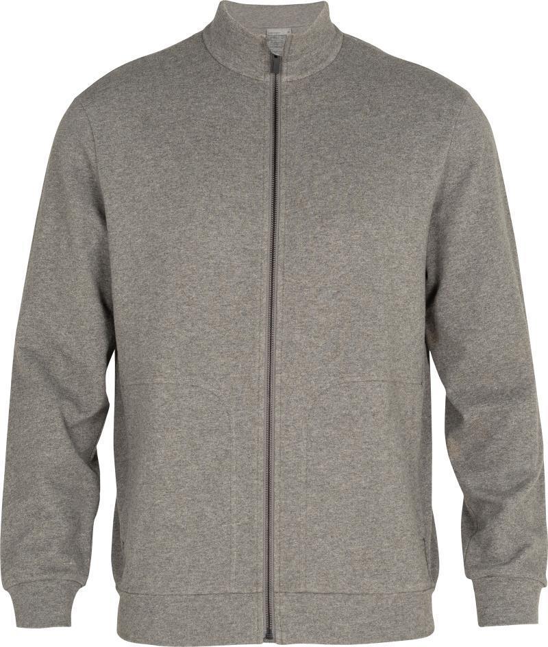 Central LS Zip - Mens - gritstone heather 1