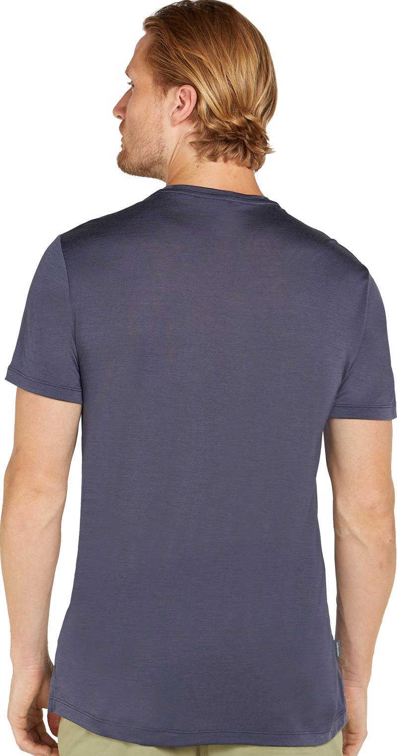 Merino 125 Cool-Lite Sphere SS Tee - Radiant Peak - Mens - Graphite 3