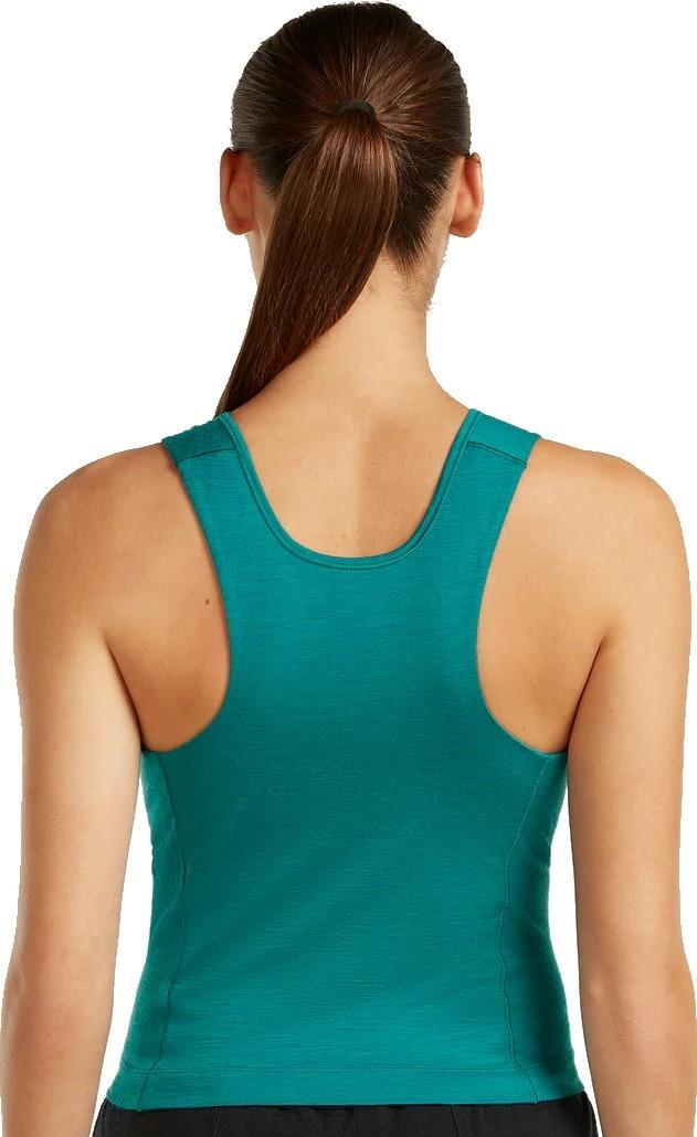 Merino 150 Active Cropped Bra-Tank - Womens - tidal teal 1