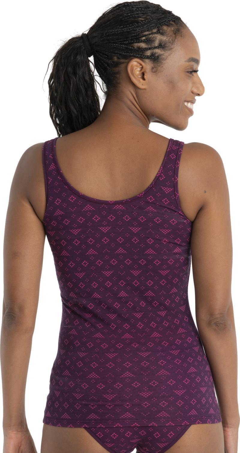Merino 150 Siren Tank - First Snow - Womens - Nightshade / Tempo / AOP 3