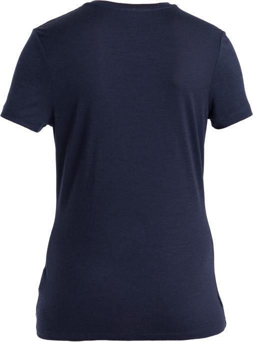 Merino 150 Tech Lite III SS Tee - Icebreaker Kea - Womens - Midnight Navy #401 2