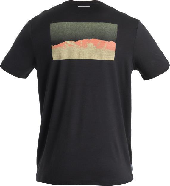 Merino 150 Tech Lite III SS Tee - Natural Run Club 2.0 - Mens - Black 2