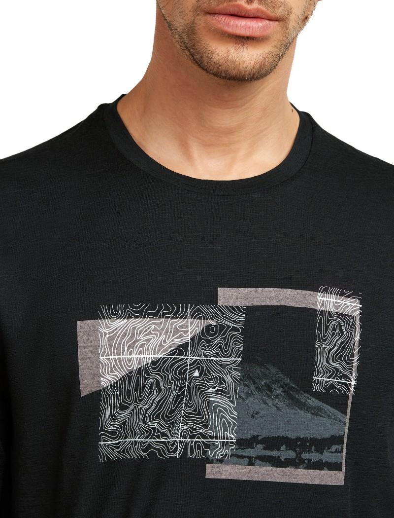 Merino 150 Tech Lite LS Tee Peak Balance - Mens - black 1