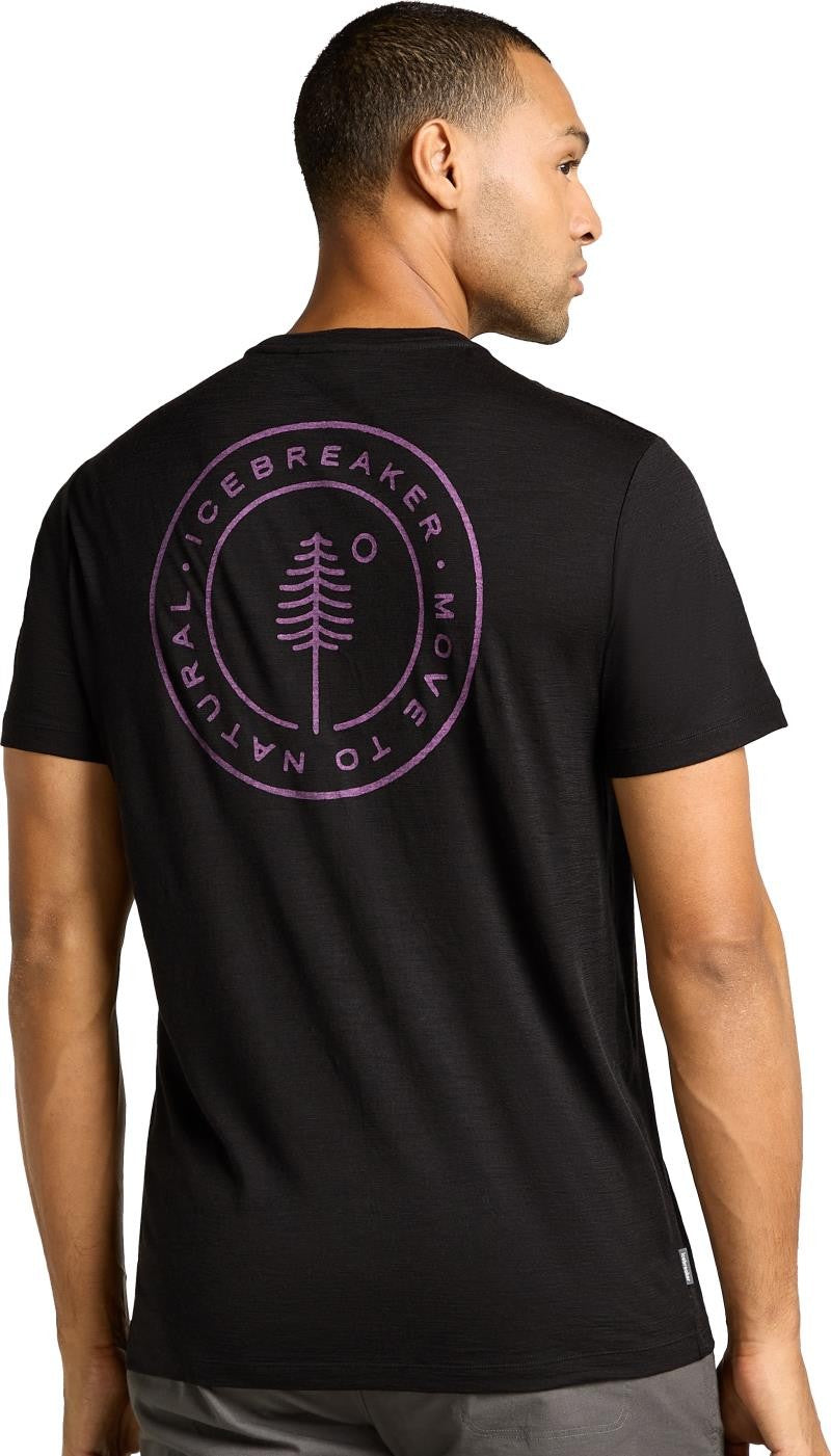 Merino 150 Tech Lite SS Tee Hike Naturally - Mens - black 1