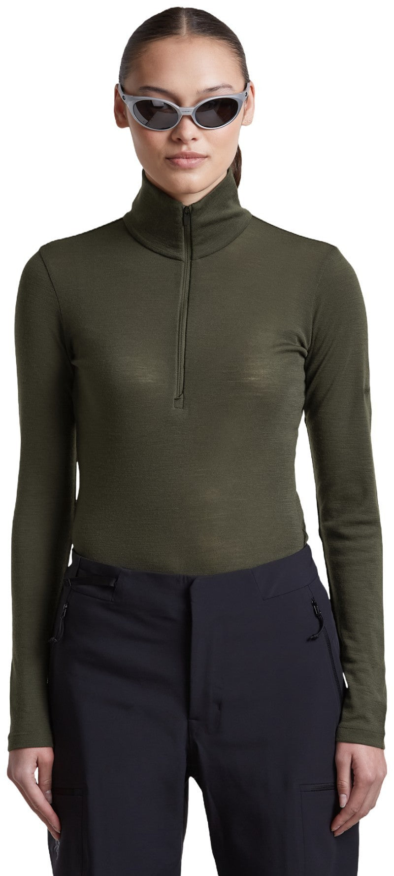 Merino 175 Everyday LS Half Zip - Womens - dark loden 1