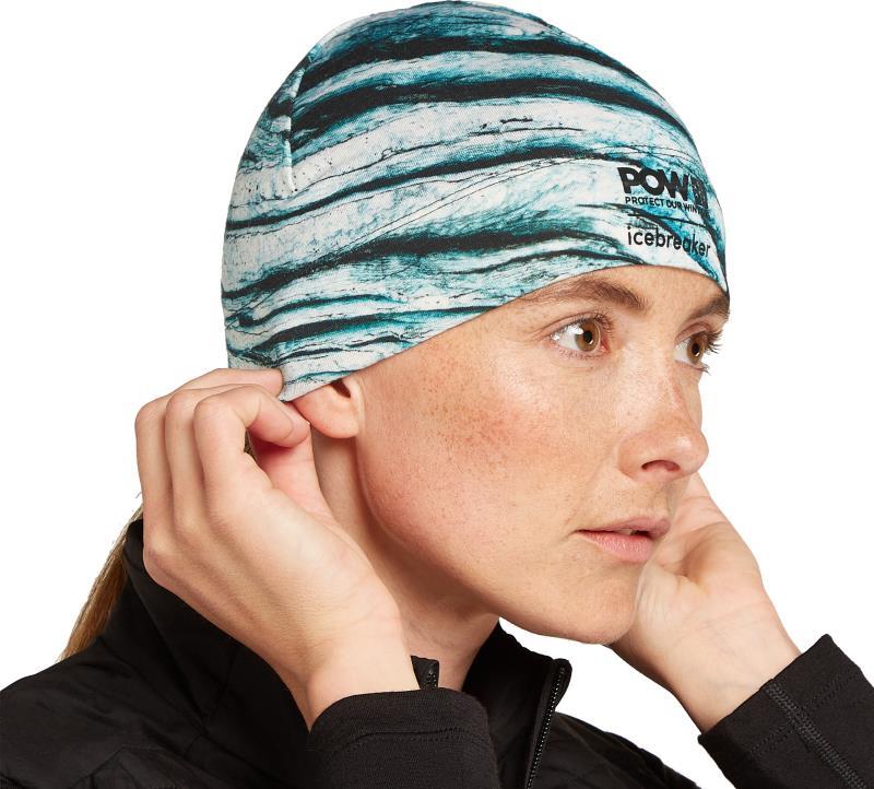 Merino 200 Oasis Beanie - Protect Our Winters AOP - snow / aop 1