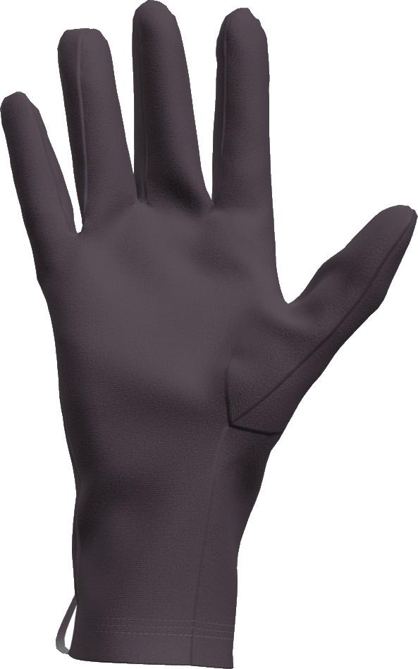 Merino 200 Oasis Glove Liners - grey plum 1