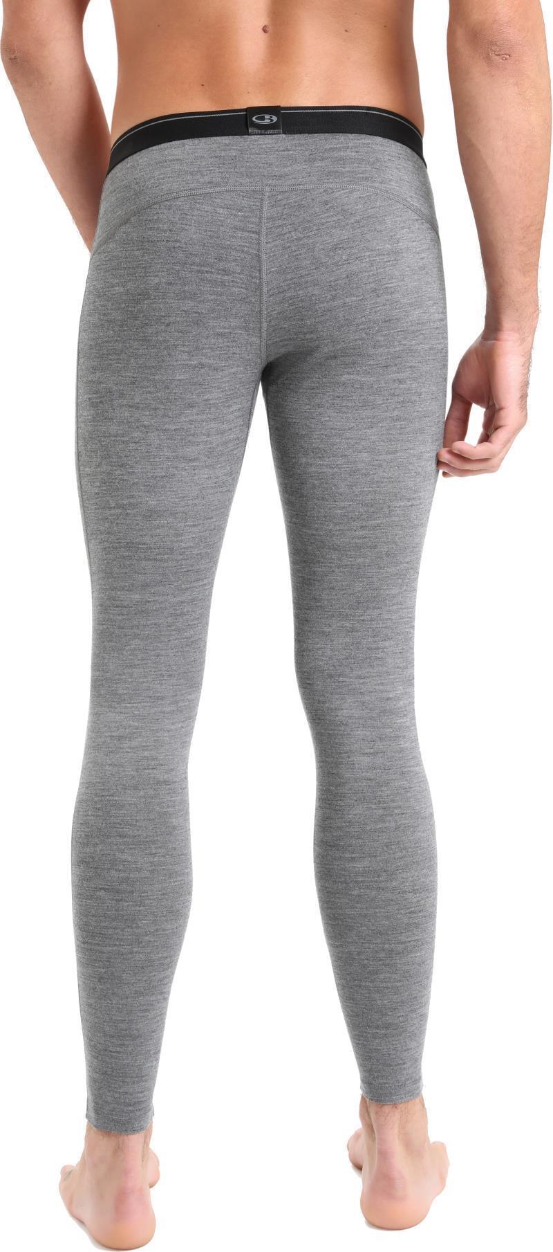Merino 200 Oasis Leggings with Fly - Mens - gritstone heather 1