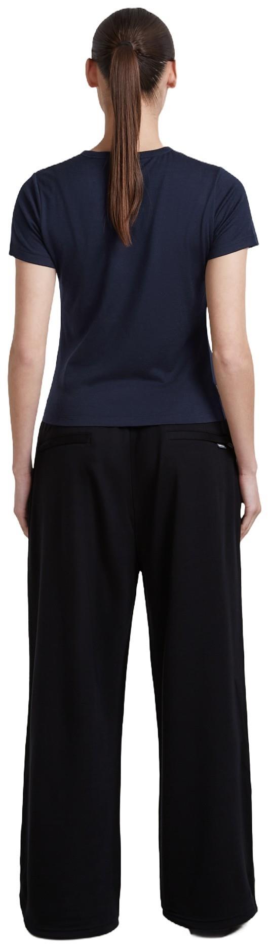 Merino 200 Tech Lite SS Crop Slim Tee - Womens - midnight navy 1