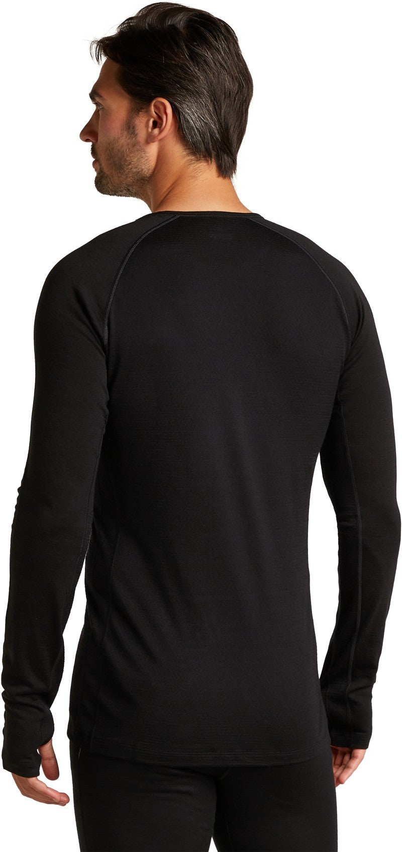 Merino 200 ZoneKnit LS Crewe - Mens - black 1