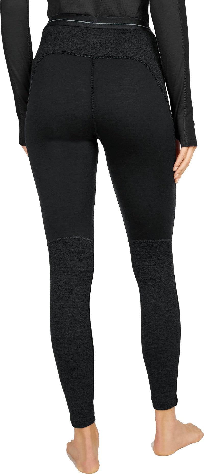 Merino 200 ZoneKnit Leggings - Womens - black 1