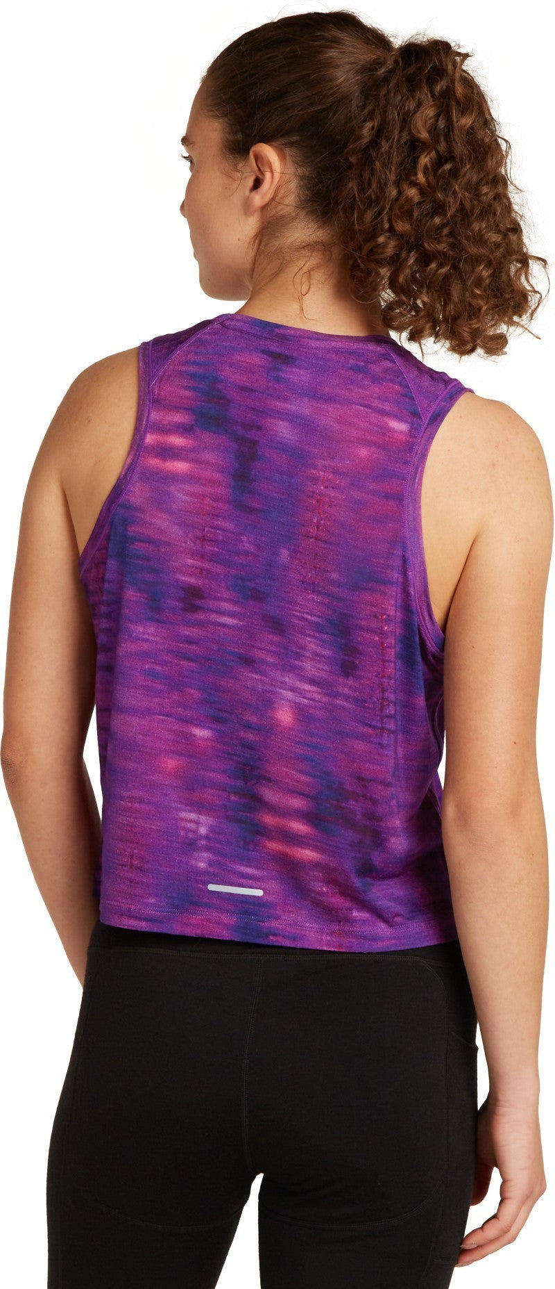 Merino Blend 125 Cool-Lite Speed Tank Fusion AOP - Womens - passion / aop 1
