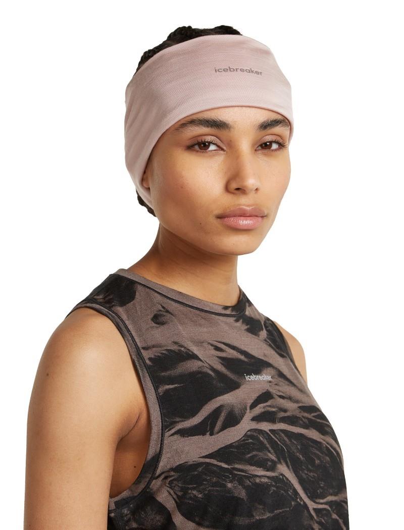 Merino Blend 125 Cool-Lite Sphere Headband - pink quartz 1
