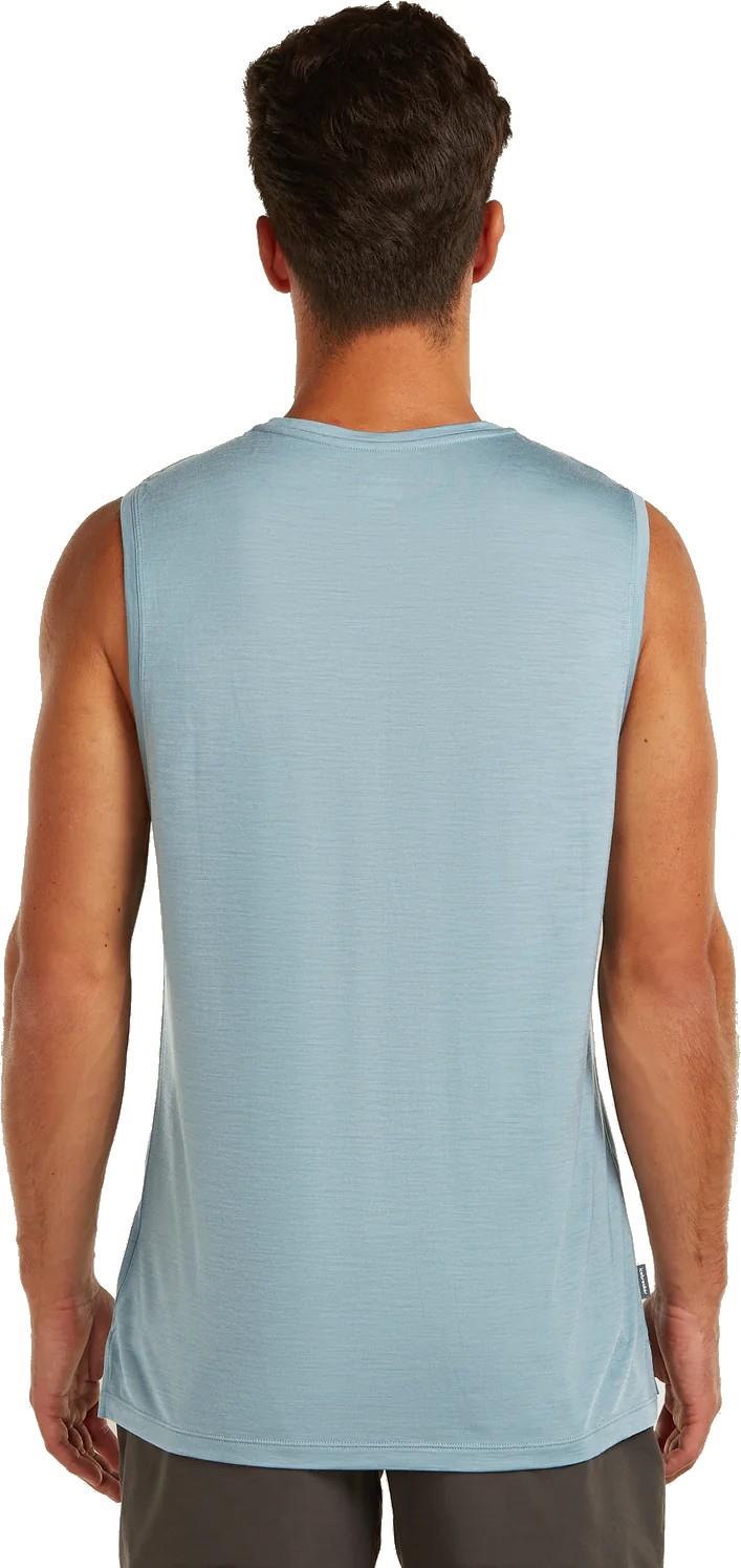 Merino Blend 125 Cool-Lite Sphere Tank - Mens - flint blue 1