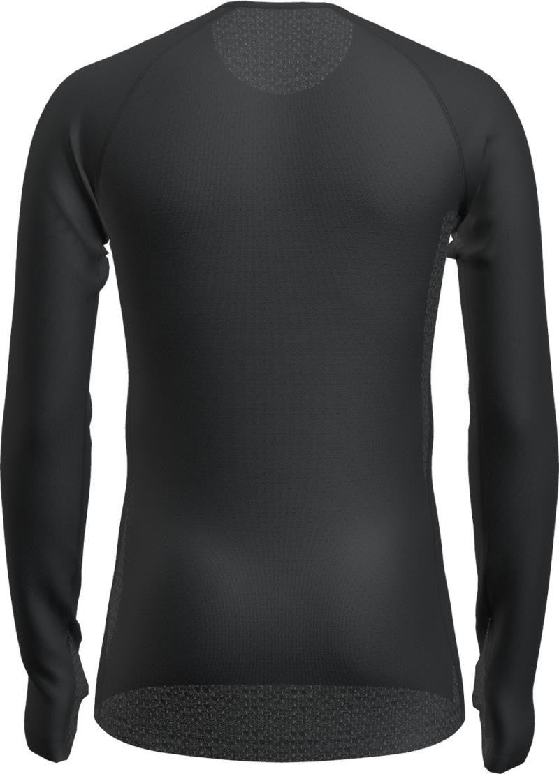 Merino Blend 125 ZoneKnit LS Crewe - Mens - black 1