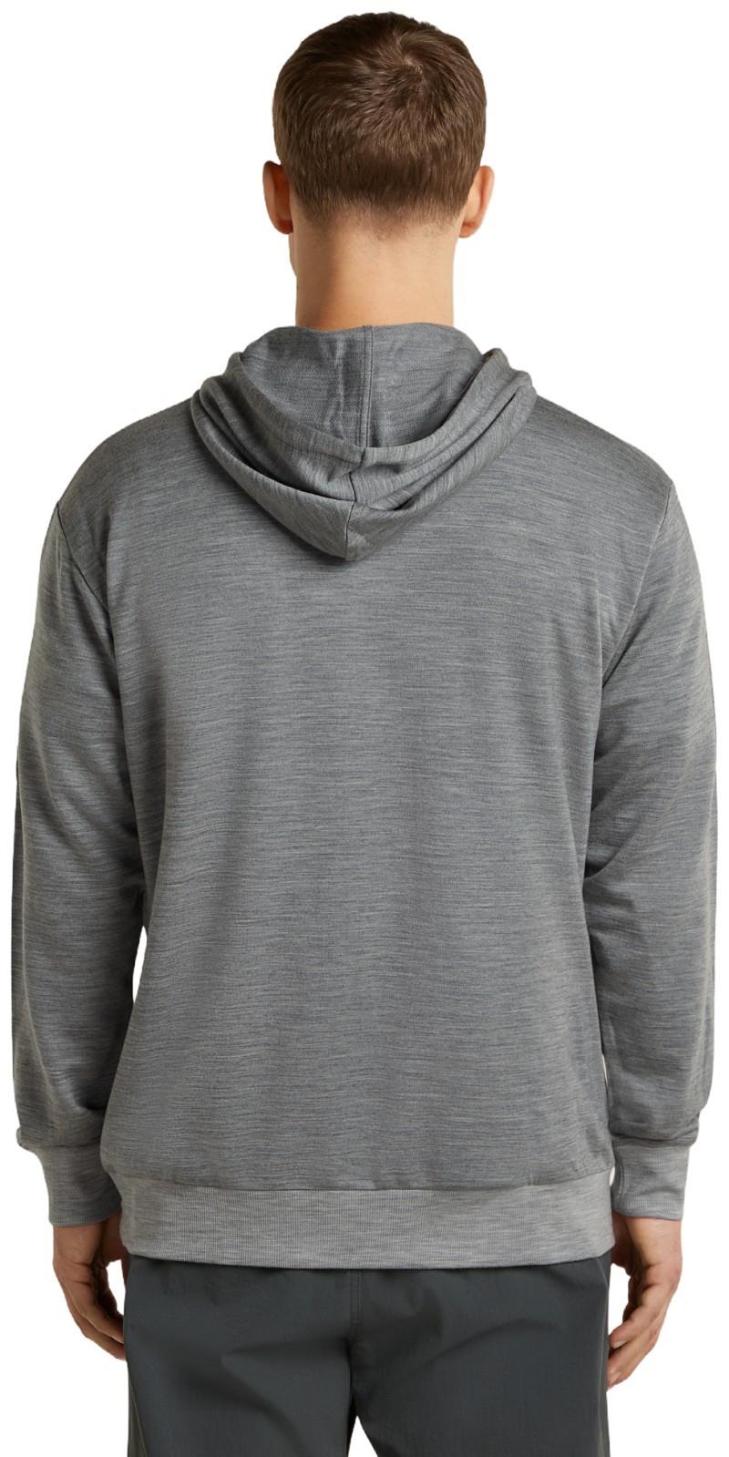 Merino Blend 150 Drift LS Hoodie - Mens - metro heather 1